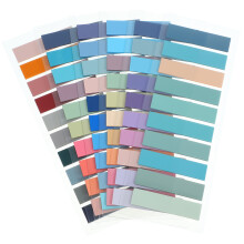 Pestañas de anotación BESTYASH de colores surtidos con material PET de escritura suave para uso doméstico.