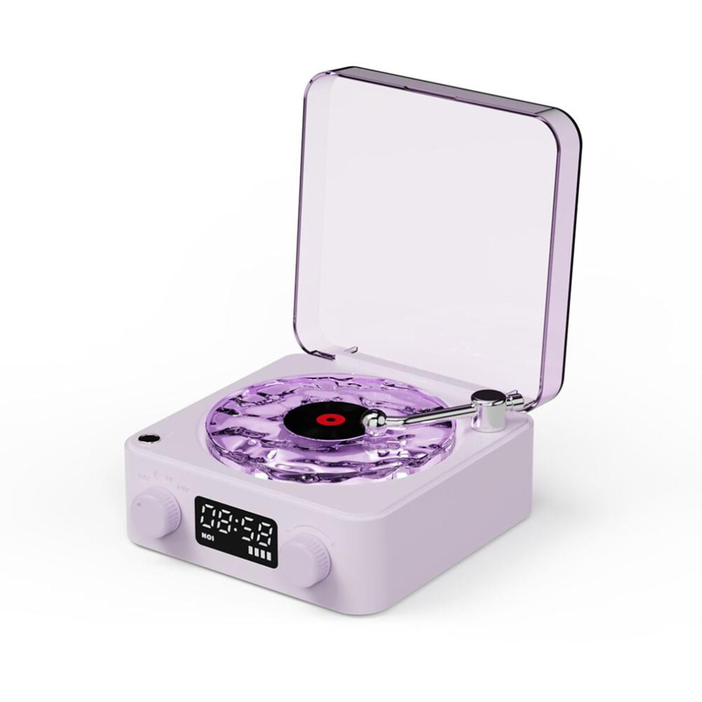 Waves Vinyl Player With Tooth, Adjustable Ambient Lights & 4 Modes Â Compatible With Waves Blue/White/Green 9418476533617