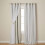 Talia Double Layer Curtains 52x84 in Cloud Grey 1