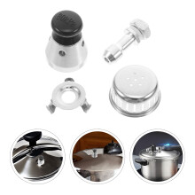 OUNONA 1 Set Cooker Jigger Valve Vent Pipe Pressure Valve Pressure Cooker Clip Pressure Cooker Accessories For Pressure Regulator Weight Silver