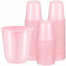 Conjunto de 50 taças de vinho sem haste de 355 ml (12 oz) em PET transparente.