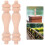 40Pièces Balustres Bois Kaki Sculptés Décorations Escalier 11