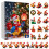 Kippen Adventskalender 2025 – 24 Acryl Hangend 1
