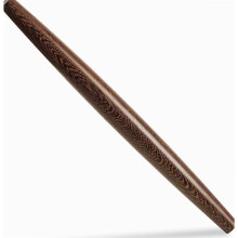 Rodillo de madera francés de 38 cm (15 pulgadas) para hornear, pasta, pizza, galletas, tartas, chapati y fondant. Compatible con todo tipo de masas.