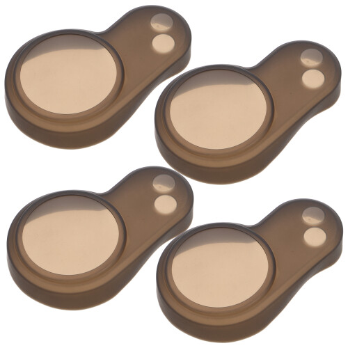 8Pièces Écran Compteur Silicone Noir Pour Scooter Électrique 1