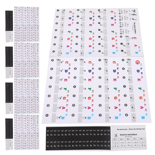 20Pièces Stickers Notes Amovibles Pour Enfants Débutants 2