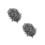 2Pcs Light Grey Short Old Man Wig Cosplay Costume Party Accessory 5