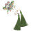 2Paires Accessoires Enfant Vert Olive Style Chinois Tradition 2