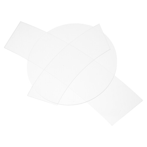 9Pièces Règles Couture Acryliques Transparentes Design Polyvalent 1