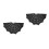 2Pièces Cape Halloween Adulte Décontractée Polyester Élastique 5