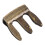 2Pcs Golden Metal Violin Mute Secure Claw Practice Volume Reduction 2