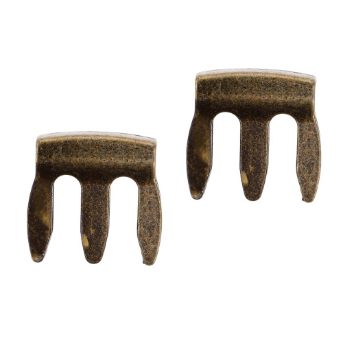 2Pcs Golden Metal Violin Mute Secure Claw Practice Volume Reduction 2