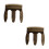 2Pcs Golden Metal Violin Mute Secure Claw Practice Volume Reduction 7