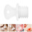 10Pcs Universal White Rubber Hot Water Bottle Stopper Caps Replacement 11