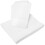 100Pcs White Disposable Paper Chef Hats for Home Cooking 3