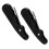 4Pcs Black Skate Lace Tightener Tool Folding Ice Skate Shoelace Puller 3