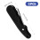 4Pcs Black Skate Lace Tightener Tool Folding Ice Skate Shoelace Puller 4