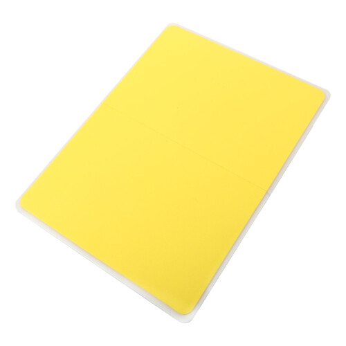 2Pcs Lightweight Yellow Plastic Karate Boards for Taekwondo Practice 1