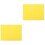 2Pcs Lightweight Yellow Plastic Karate Boards for Taekwondo Practice 5