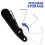 4Pcs Black Skate Lace Tightener Tool Folding Ice Skate Shoelace Puller 8