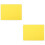 2Pcs Lightweight Yellow Plastic Karate Boards for Taekwondo Practice 8