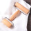 2Pcs Portable Wooden Dough Roller Nonstick Rolling Pin for Baking 8