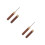 2Pièces Kit Outils Rivetage Portable Bois Fer Pour Usage 6