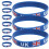 40Pièces Bracelets Silicone Multicolores National Pour Matchs 4