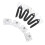 8Pcs Easy-Install Sectional Couch Connectors Silver Sofa Clips 3