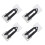 8Pcs Easy-Install Sectional Couch Connectors Silver Sofa Clips 4
