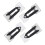 8Pcs Easy-Install Sectional Couch Connectors Silver Sofa Clips 6
