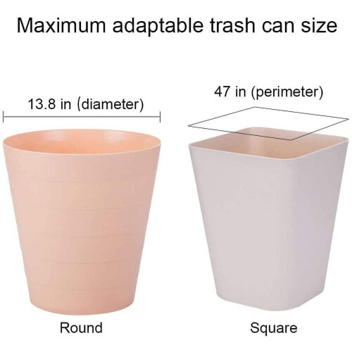 8 gallon dragskopåsar 0,79 mil 2