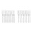 100Pcs Sharp Tip Heavy Duty Sewing Needles Silver for Thick Fabrics 8