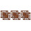 6Pcs Durable Coffee Wood Envelope Maker Stencils for DIY Invitations 7