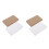 800Pcs Mini Blank Cards Assorted Color Paper for Creative DIY Projects 4