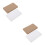 800Pcs Mini Blank Cards Assorted Color Paper for Creative DIY Projects 6
