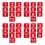 40Pièces De Table Acryliques Double Sides Pour Banquets 4