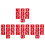 40Pièces De Table Acryliques Double Sides Pour Banquets 6