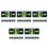20Pcs Acrylic Luminous Emergency Exit Decals for Indoor Safety 5