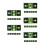 20Pcs Acrylic Luminous Emergency Exit Decals for Indoor Safety 6