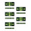 20Pcs Acrylic Luminous Emergency Exit Decals for Indoor Safety 8