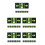 20Pcs Acrylic Luminous Emergency Exit Decals for Indoor Safety 9