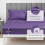 Σετ πάπλωμα 7 τεμαχίων μωβ king size 4
