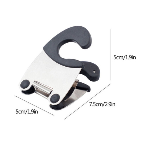 Rustfrit stål grydeclips skeholder 1