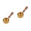 2Pièces Coupes Espresso Bois Acier Pour Maison Bureau 5