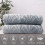 Soft Fleece Flannel Throw Blanket, Silver Grey 5