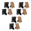 12Pièces Cadre Photo Noir Support Robuste Adaptable Usage Maison 7