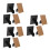 12Pièces Cadre Photo Noir Support Robuste Adaptable Usage Maison 9