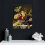 Vintage καμβάς με φρούτα για διακόσμηση τοίχου κουζίνας – Αγροτικοί πίνακες 4