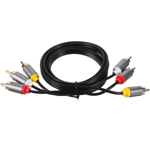 Lotus Head Audio Video Kabel – Kobber, Rustfrit Stål, 1